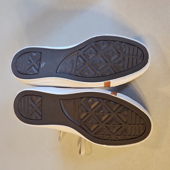 Converse pale putty white high tops - Picture 10 of 13